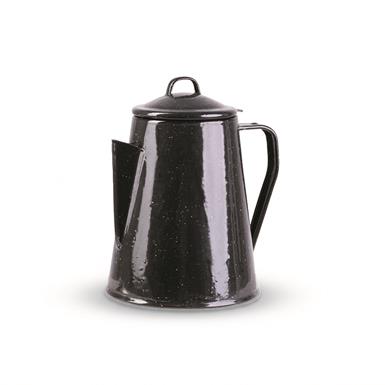 Mil-Tec Enamel Percolator 2L Coffee Pot