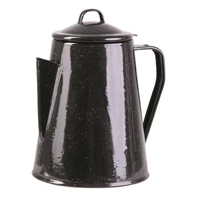 Mil-Tec Enamel Percolator 2L Coffee Pot