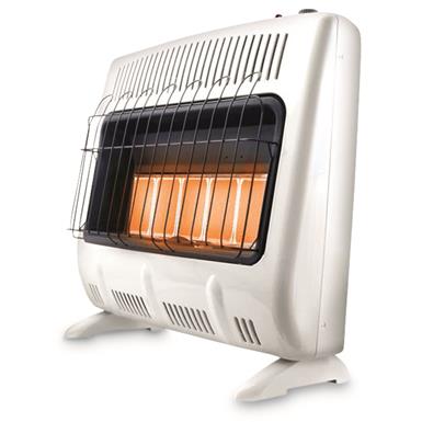 Mr. Heater 30,000 BTU Vent Free Radiant Dual Fuel Heater