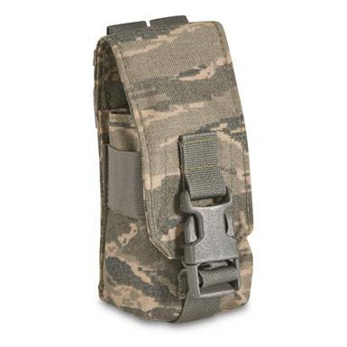 U.S. Military Surplus M4/M16 Double Magazine Pouches, 2 Pack, Used
