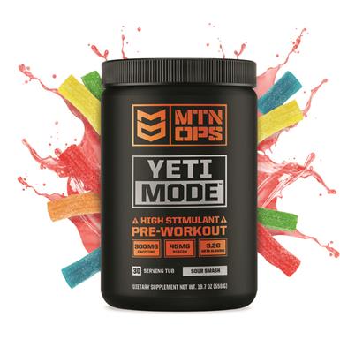 MTN OPS Yeti Mode High Stimulant Pre-Workout