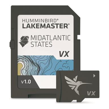Humminbird Lakemaster VX SD Card, Mid-Atlantic States