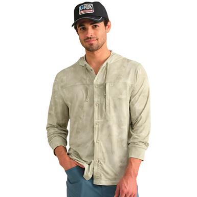 Huk Watershed Hooded Shirt
