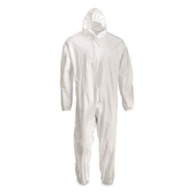U.S. Municipal Surplus Tyvek Coveralls, 4 Pack, New