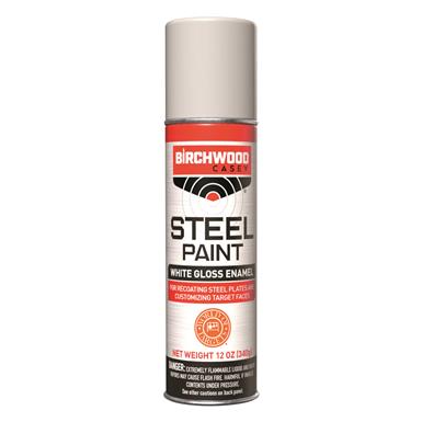 Birchwood Casey Steel Target Paint, White