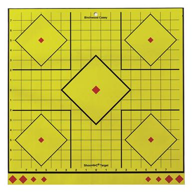 Birchwood Casey Long Range Sight-In Targets, 20 Pack