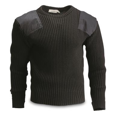 USMC Surplus Wool Commando Sweater, New