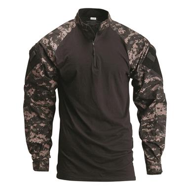 Quarter Zip Combat Shirt, New