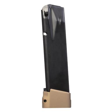 Canik Full Size 9mm Magazine with TTI +3 Bronze Color Extension, 18+3 Rounds