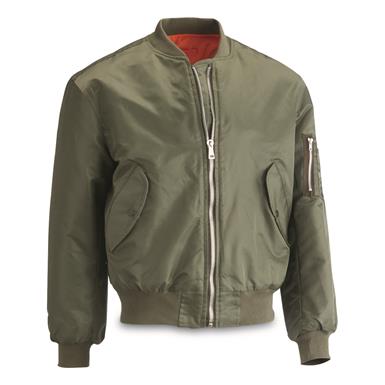 Greek Municipal Surplus MA-1 Flight Jacket, New