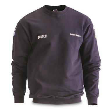 Greek Municipal Surplus Embroidered Sweatshirt, New