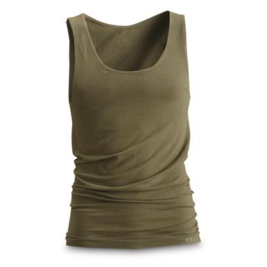 Greek Military Surplus Sport Tank Top Shirt, 6 Pack, New