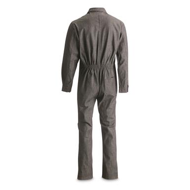 Greek Municipal Surplus Denim Coveralls, New
