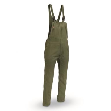 Greek Municipal Surplus Herringbone Overalls, New