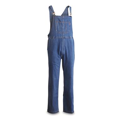 Greek Municipal Surplus Denim Overalls, New