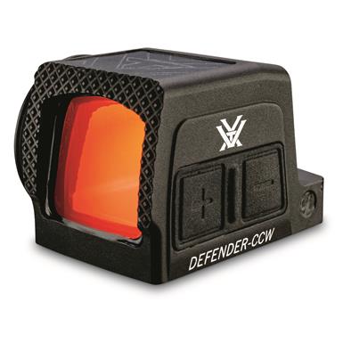 Vortex Defender-CCW Enclosed Solar Micro Red Dot, 3 MOA