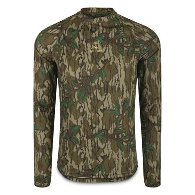 Ol' Tom Men Early Bird Long Sleeve Performance Crew