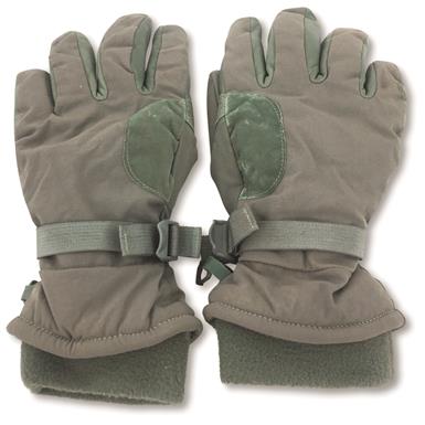U.S. Military Surplus Intermediate Cold/Wet Gloves, Used