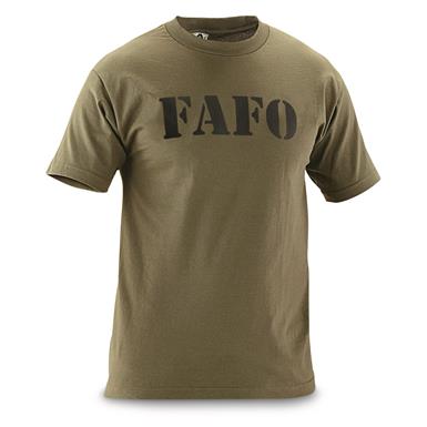 Men's Military Acronym FAFO T-Shirt