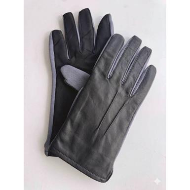 East German Military Surplus Knit Gloves with Fleece Lining, 3 Pairs, Like New
