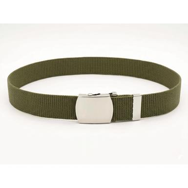 Greek Military Surplus Belt, 4 Pack, Used