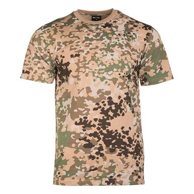 Mil-Tec Camo T-Shirt, Wustentarn (Tropentarn)