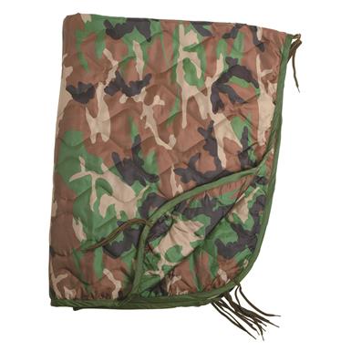 Mil-Tec Poncho Liner, Black