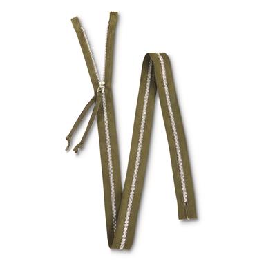 U.S. Military Surplus Scovill Sleeping Bag Zippers, 4 Pack, New
