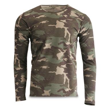 McGuire Gear French Terry Thermal Shirts, 2 Pack