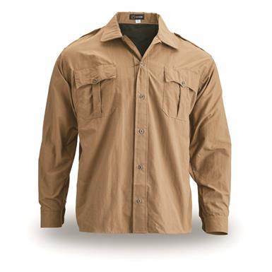 U.S. Municipal Surplus Mocean Velocity Coolmax Long Sleeve Service Shirt, New