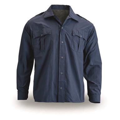 U.S. Municipal Surplus Mocean Velocity Coolmax Long Sleeve Service Shirt, New