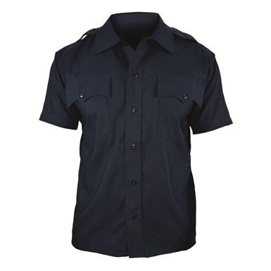 U.S. Municipal Surplus Mocean Stretch Short Sleeve Service Shirts, 2 Pack, New