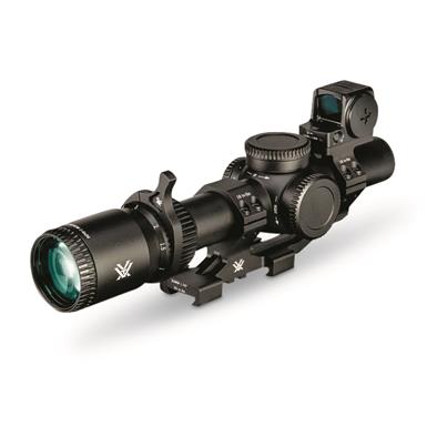 Vortex Venom 1-6x24 Riflescope and Enclosed Micro Red Dot Bundle