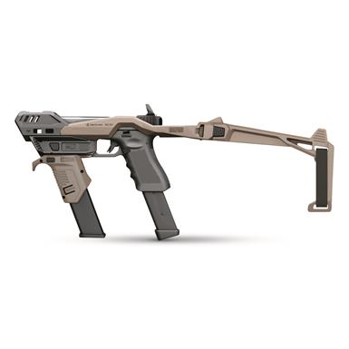 Recover Tactical 20/21 Stabilizer Brace Kit for Glock, with MG45 and SLX, Tan