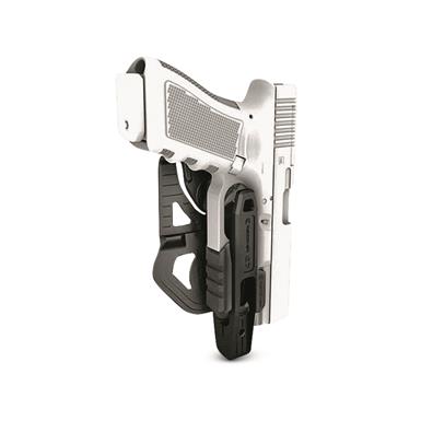 Recover Tactical G7 OWB Holster for Glock 17/19 with Stabilizer Brace, Ambi, Black