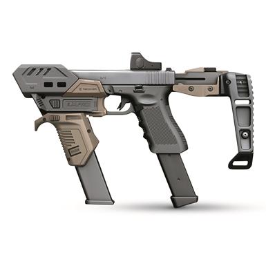Recover Tactical S-PRO MG Pistol Stabilizer Conversion Kit for Glock, Tan