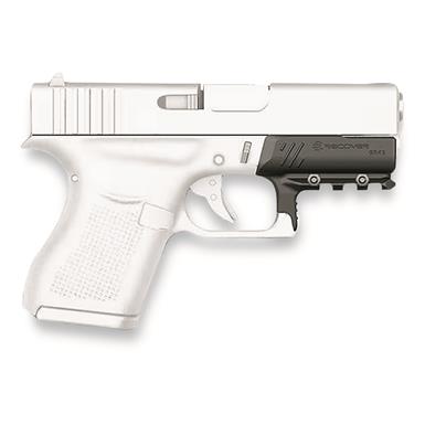 Recover Tactical Compact Picatinny Rail for Glock 43, Black