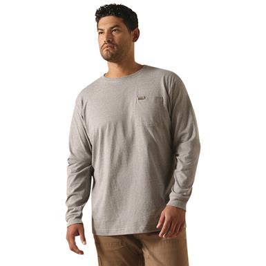 Ariat Rebar Cotton Strong Standard Pocket Long-sleeved Shirt
