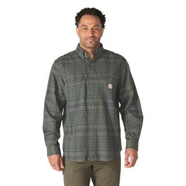Carhartt Fort Loose Long Sleeve Plaid Shirt