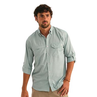 Huk Men's Tide Point Ripstop Long Sleeve Shirt
