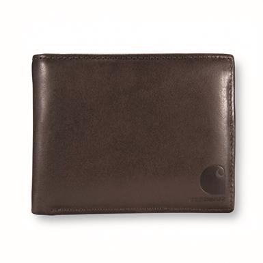 Carhartt Oil Tan Leather Passcase Bifold Wallet