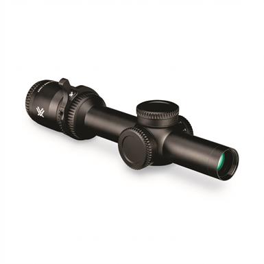 Vortex Strike Eagle 1-10x24 FFP Rifle Scope, EBR-8 BDC MOA Reticle