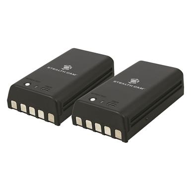 Stealth Cam FieldMAX V2 Lithium Rechargeable Cartridge, 2 Pack