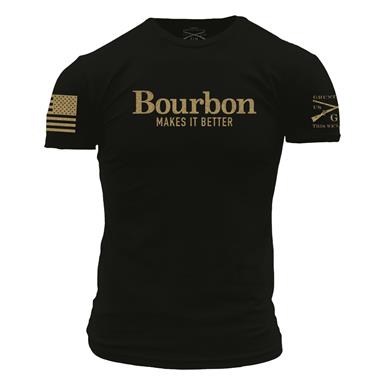 Grunt Style Bourbon Makes It Better Short Sleeve T-Shirt