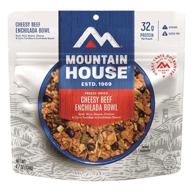 Mountain House Cheesy Beef Enchilada Bowl