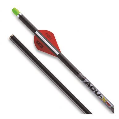 ACU-X RD Premium Carbon Arrows For Rail-Less Reverse-Draw Crossbows, 6 Pack