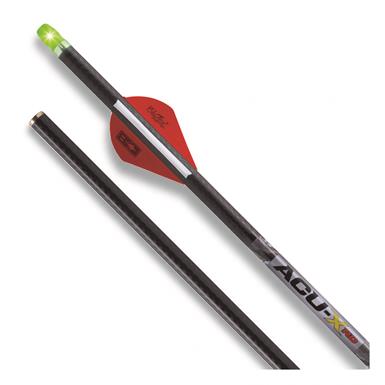 TenPoint Lighted ACU-X RD Premium Carbon Arrows For Rail-Less Reverse-Draw Crossbows, 3 Pack