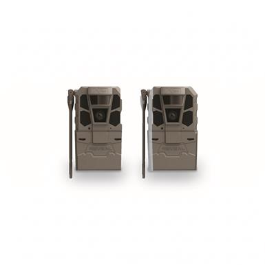 REVEAL by Tactacam X 4.0 Cellular Trail Camera, 2 Pack