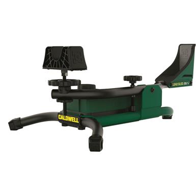Caldwell Lead Sled Solo 2 Shooting Rest with Weight Reservoir, Black/Green