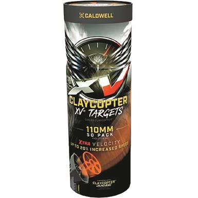Caldwell ClayCopter XV 110mm Targets, 50 Pack